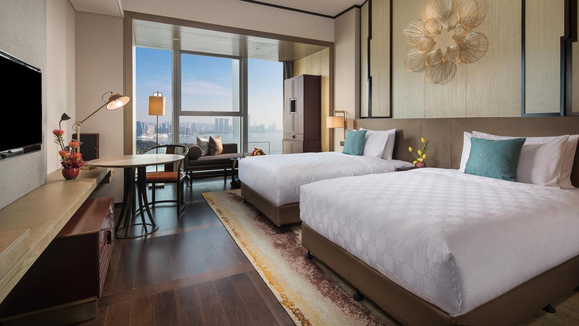 Hualuxe Xiamen Haicang Habour View Exterior foto