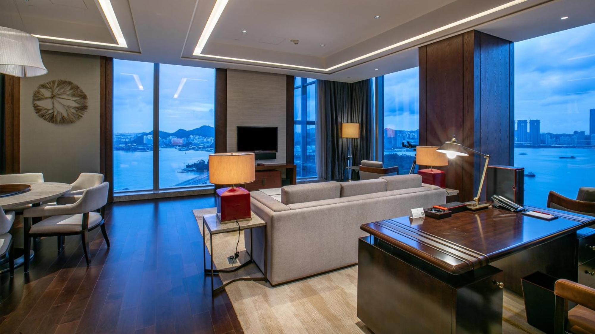 Hualuxe Xiamen Haicang Habour View Exterior foto