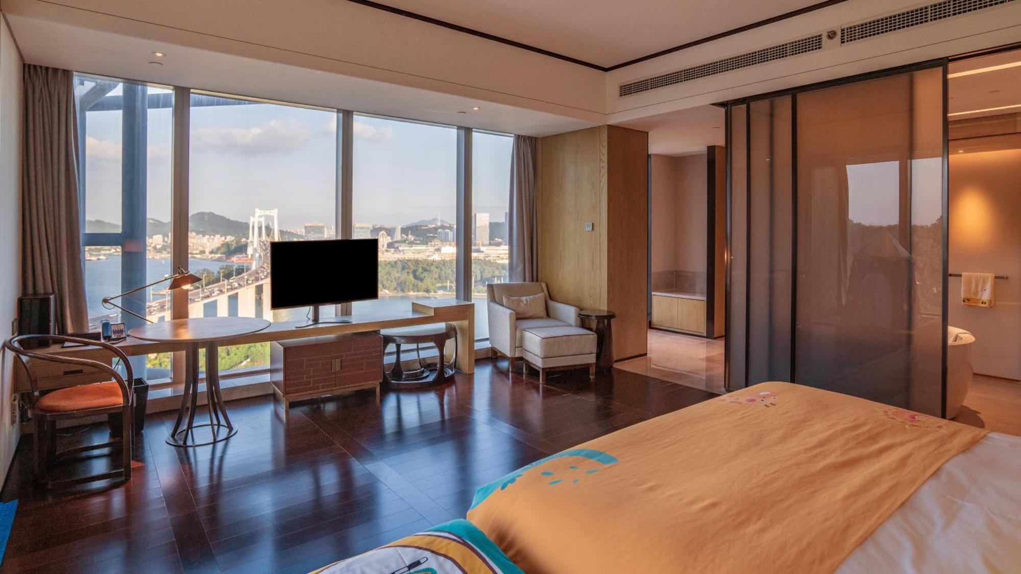Hualuxe Xiamen Haicang Habour View Exterior foto